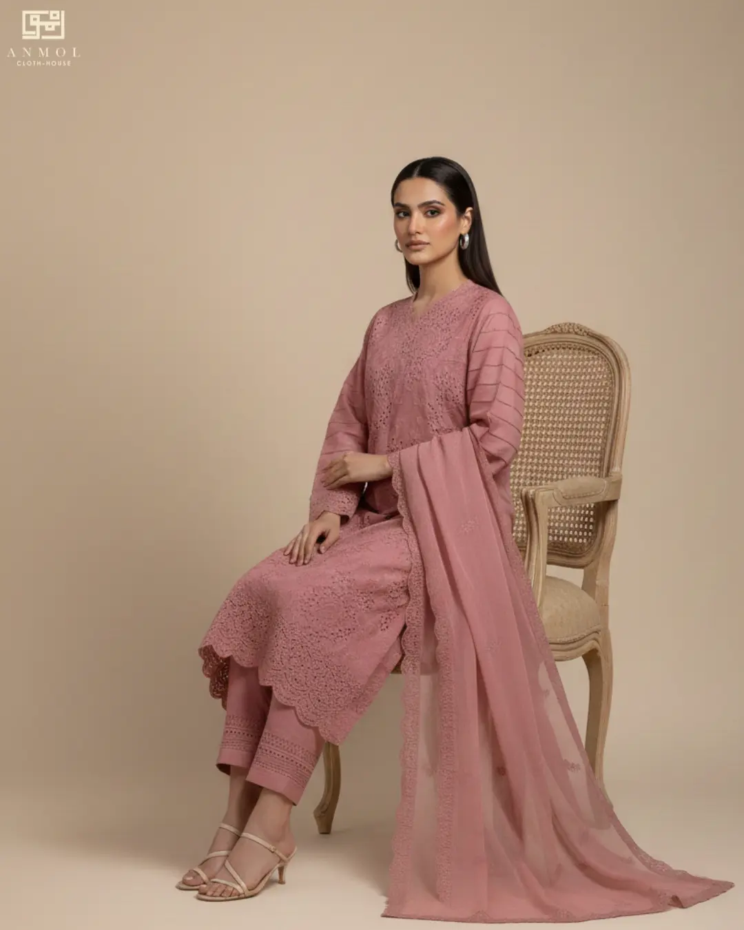 Aura By AALAYA - Women's Embroidered Lawn