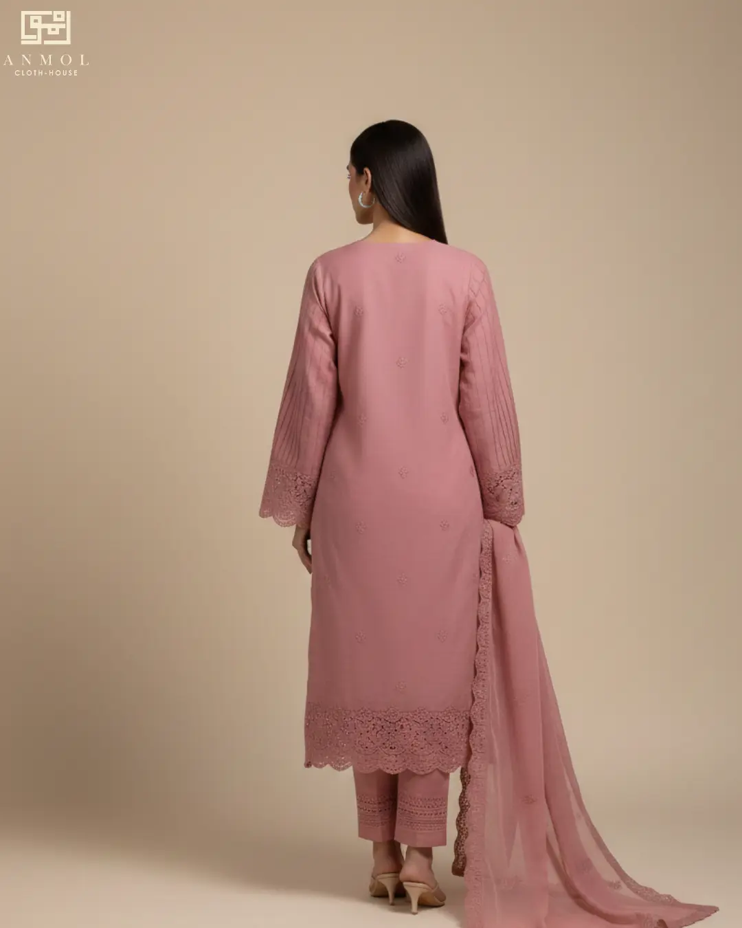 Aura By AALAYA - Women's Embroidered Lawn - Image 2