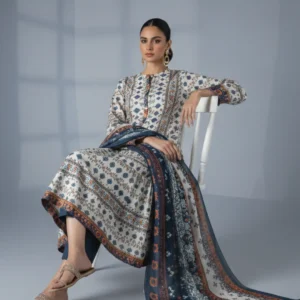 SAPPHIRE Soft Tone 3 Piece Printed Lawn