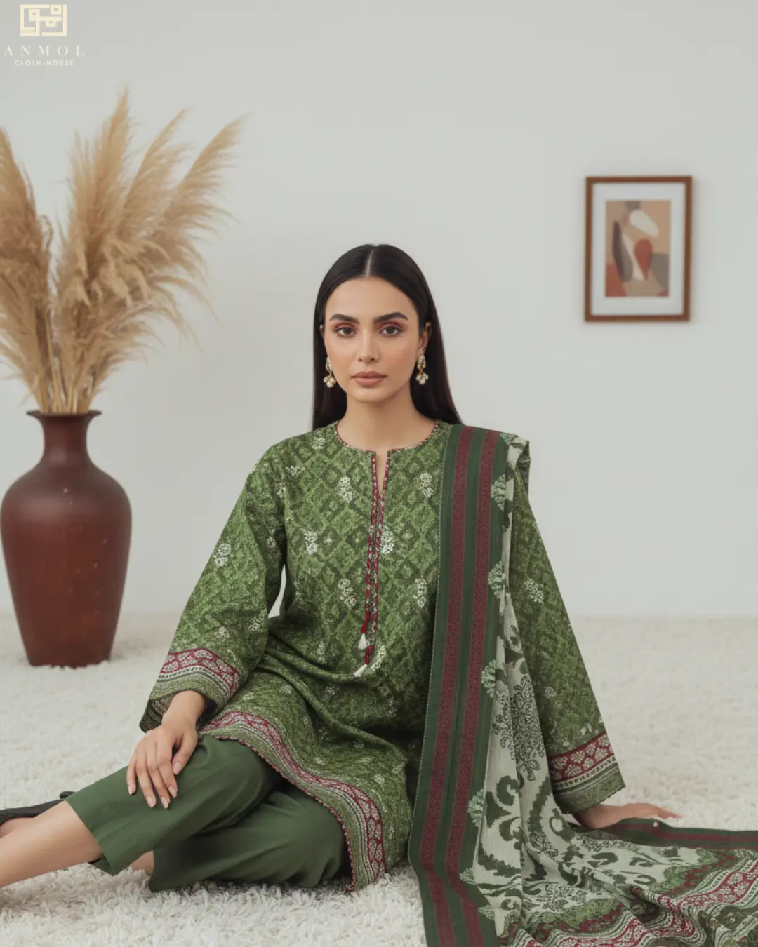 SAPPHIRE Premium Printed Lawn - 3 Piece - Image 3