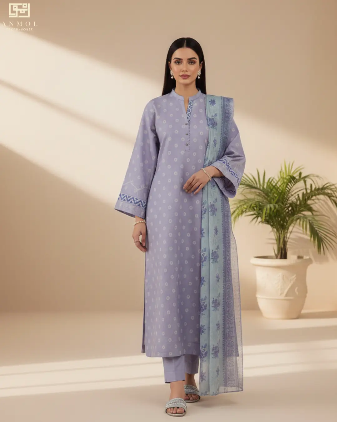 SAPPHIRE Premium 3 Piece Printed Lawn