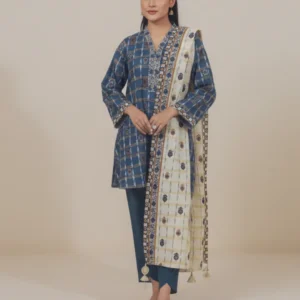 Elegant Printed Lawn By ZELLBURY - 3 Piece