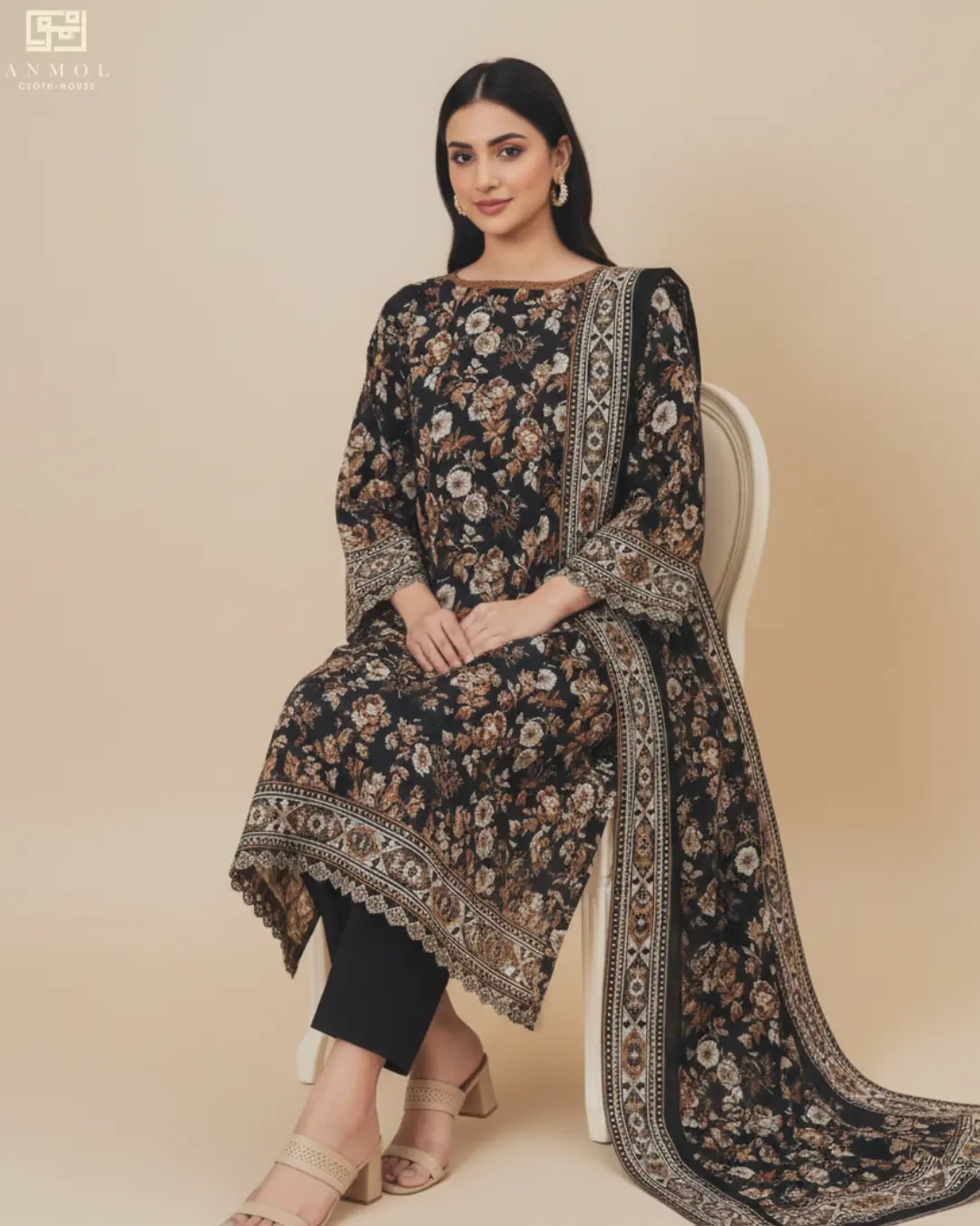 Premium Digital Printed Lawn By ZELLBURY - 3 Piece