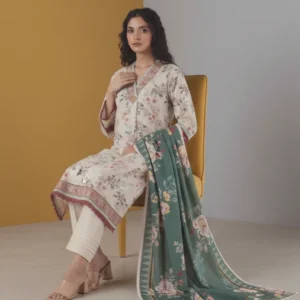 ZELLBURY Digital Printed Pure Lawn - 3 Piece