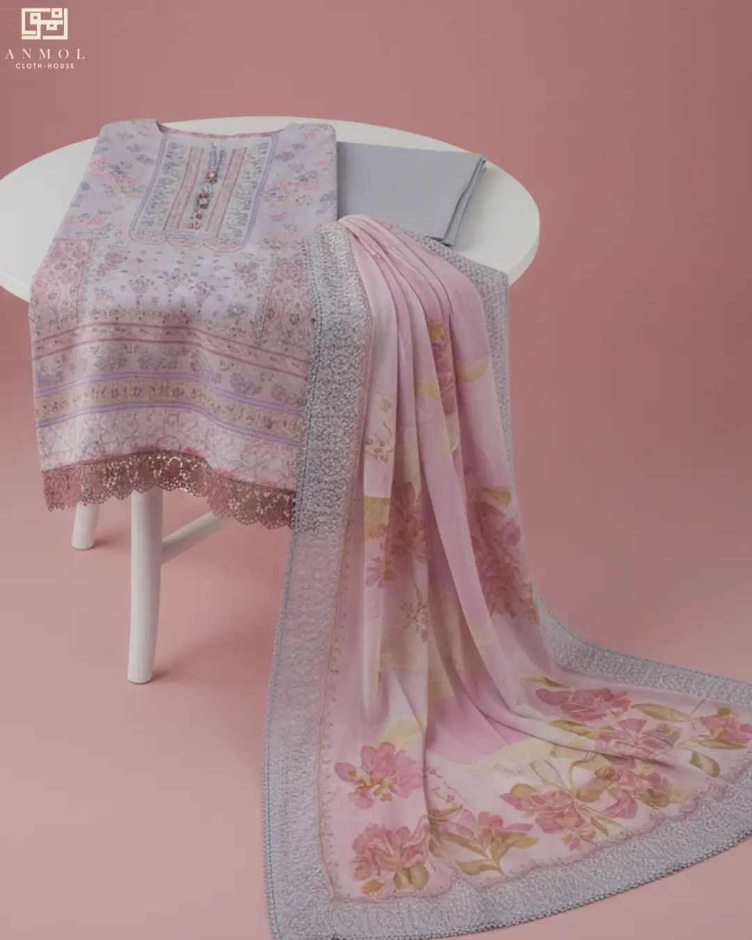 Signature Digital Printed Lawn - ZELLBURY - Image 3