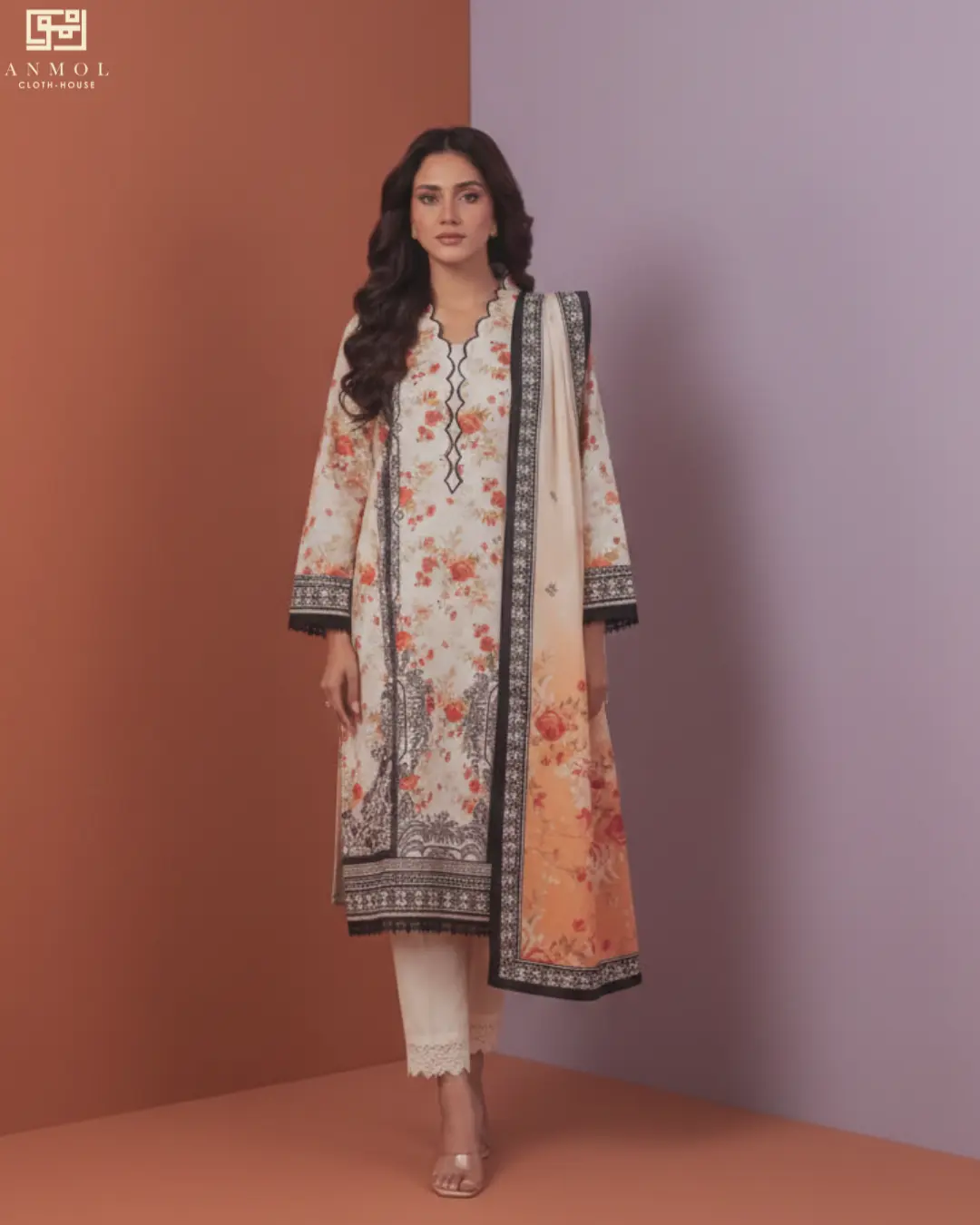 Digital Printed Lawn By ZELLBURY - 3 Piece - Image 2