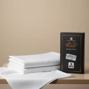 LOVELY Premium White Cotton - By Zain Jee