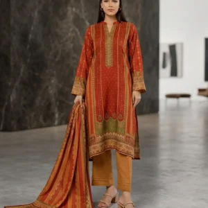 Best Digital Printed Lawn 3 Piece Suit By Khaadi