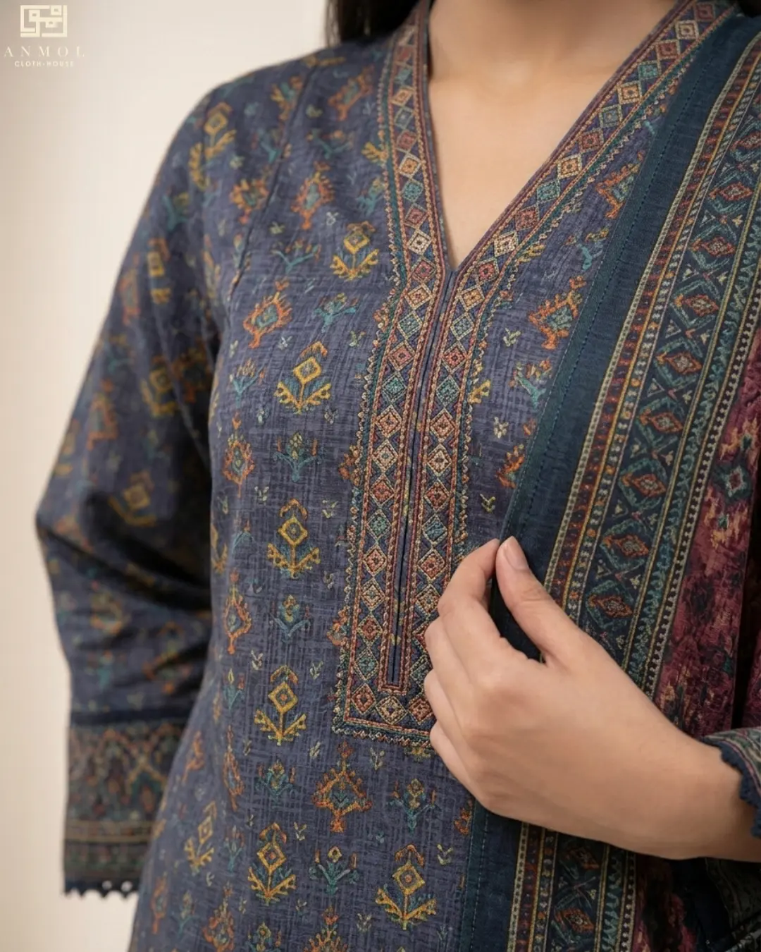 Top Trending Digital Printed Lawn Suit By Khaadi - Image 2