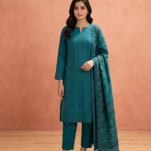 MOTIFZ Floral Digital Printed Lawn Suit - 3 Piece