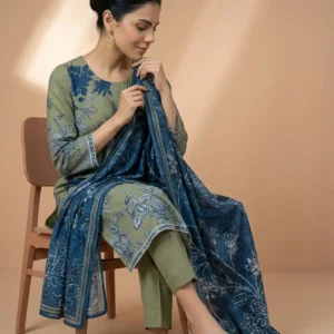 Motifz Classic Digital Printed Lawn 3 Piece Suit