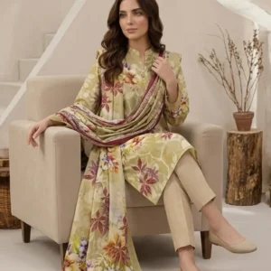 MOTIFZ Luxury Digital Printed Lawn Suit - 3 Piece