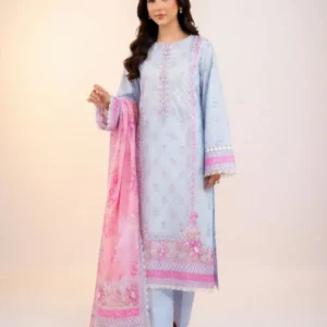 ZELLBURY Unstitched Excellent Digital Printed Lawn - 3 Piece Suit