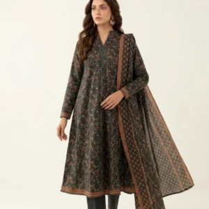 ZELLBURY Premium Digital Printed Unstitched Lawn - 3 Piece
