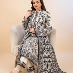 ZELLBURY New Elegant Digital Printed 3 Piece Lawn Suit