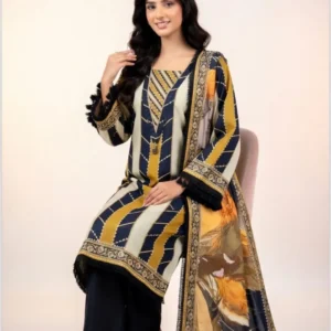 Top-Notch Digital Floral Printed Lawn Suit By ZELLBURY