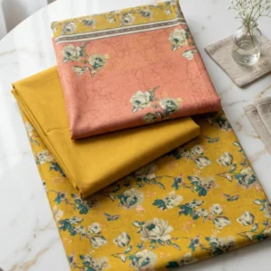 Bin Saeed Lawn - Super Hit Floral Printed 3 Piece Unstitched Suit