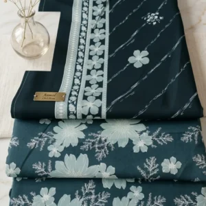 Bin Saeed - Premium Floral Unstitched 3 Piece Printed Lawn Suit