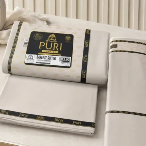 Men’s Premium Wash And Wear Suit - PURI Bareeze Collection
