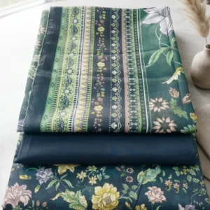 BIN SAEED Trending Design 3 Pc Lawn Suit - Summer Collection