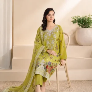 MAHAY Amaya Vol-02 – Premium Embroidered Lawn 3 Piece Suit