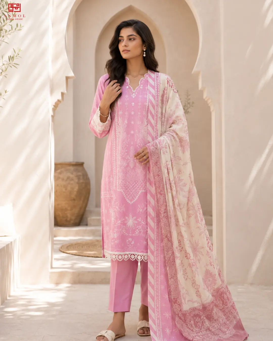 Zellbury Premium Digital Printed 100% Pure Lawn - 3 Piece Suit - Image 3