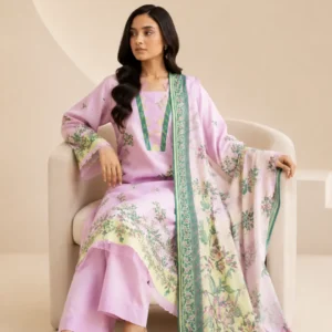 Zellbury Top-Trending Digital Printed Pure Lawn - 3 Piece Suit