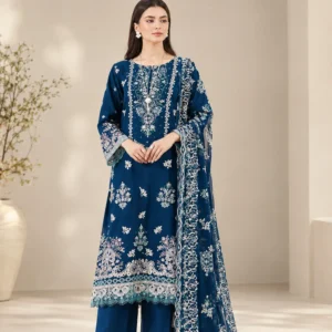 MAHAY Women's Top-Trending Embroidered Lawn - 3 Piece Suit